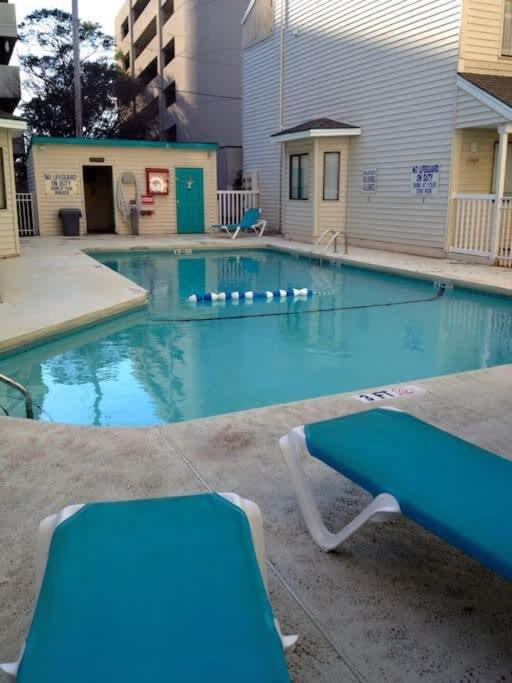*A Family Retreat*Pool*Steps To The Beach*Approved Dogs*D18-9 Миртъл Бийч Екстериор снимка